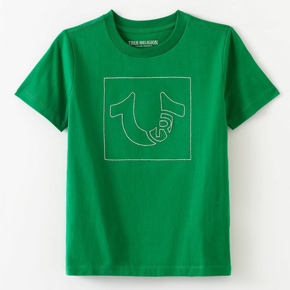 True Religion Horseshoe Stitch Logo Tee